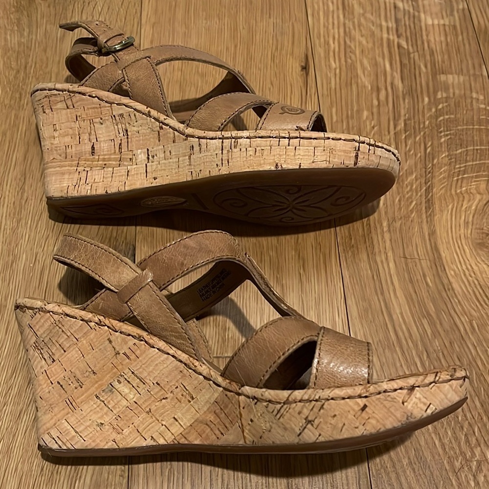 Born Vinata Wedge Sandals, 6M - Picture 7 of 10